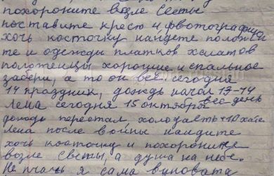 «Прощайте, дети, не увидимся. 12 дней нечего есть»: найдены леденящие душу записки из Курской оккупации