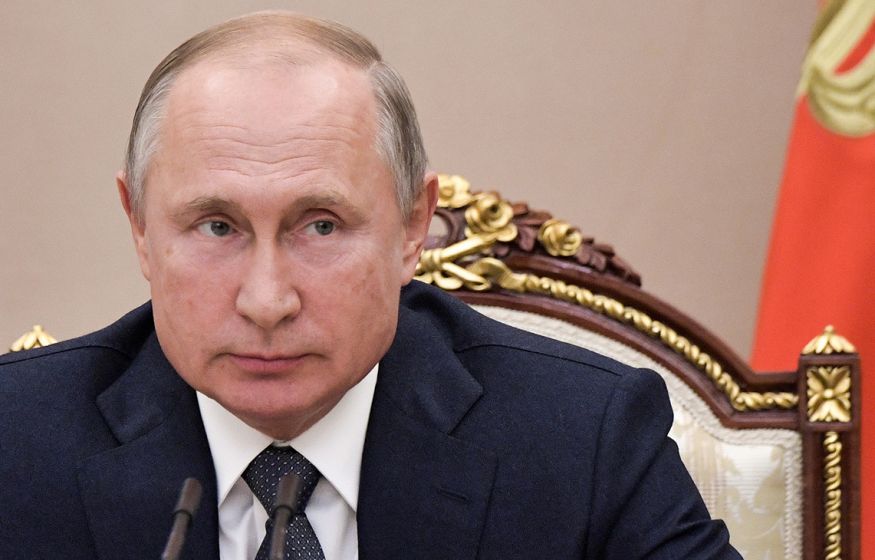 На лбу рана: Путин раскрыл, откуда появилась травма на лице