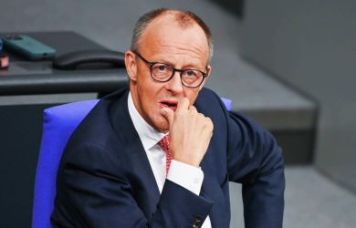 Одно упоминание Путина повергло Мерца в шок на приеме