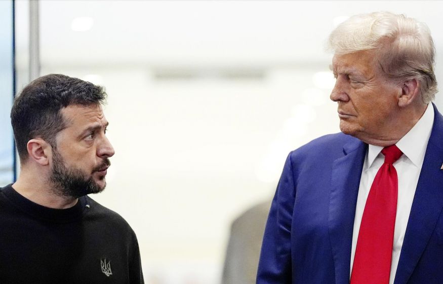 Трамп обратился к Зеленскому: «Крым нельзя было оставлять тогда» Трамп обратился к Зеленскому: «Крым нельзя было оставлять тогда»