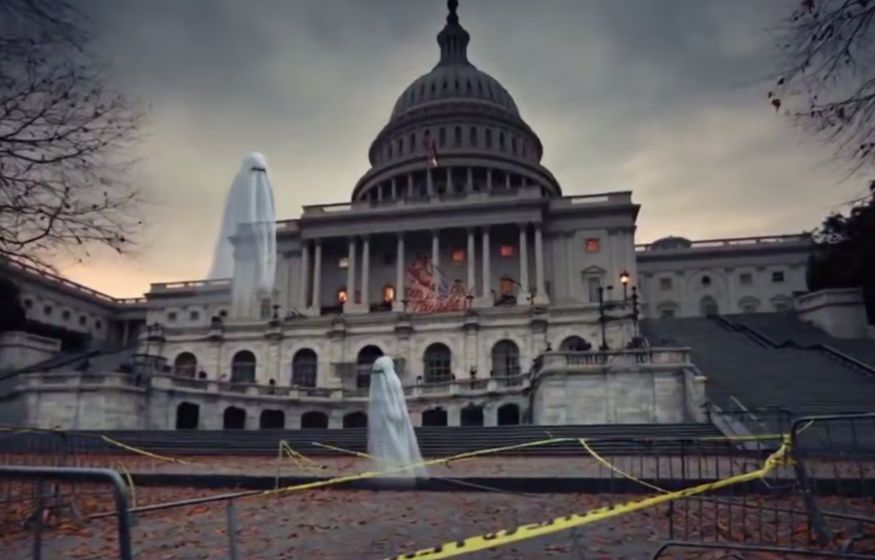 Призраки демократов: в Хэллоуин Белый дом высмеял исчезновение партии  Призраки демократов: в Хэллоуин Белый дом высмеял исчезновение партии