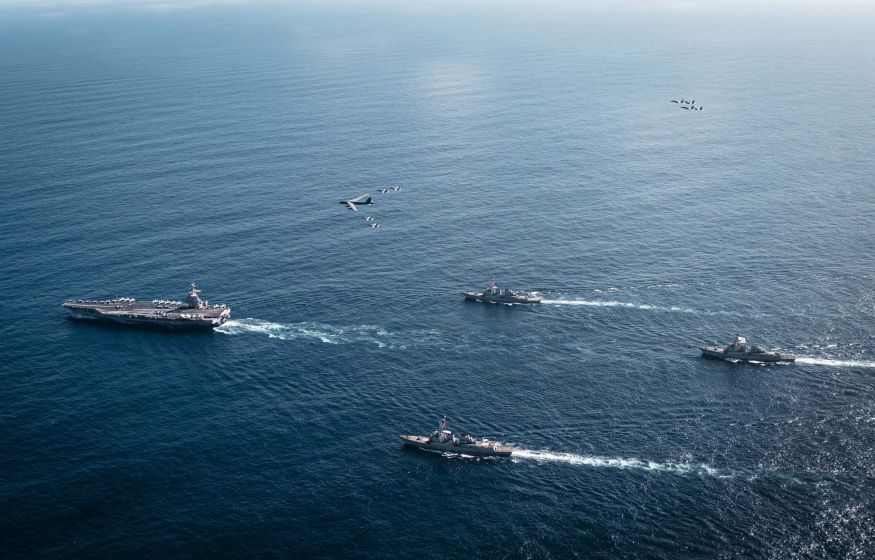 «Южное Копьё» на страже североамериканских границ: американский авианосец у берегов Венесуэлы «Южное Копьё» на страже североамериканских границ: американский авианосец у берегов Венесуэлы