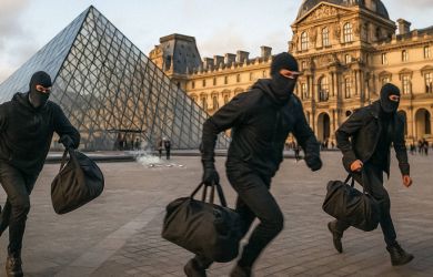 Париж в панике: славяне «увели» сокровища Лувра