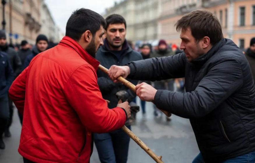 Таджик с паспортом РФ ранил уральца. Кто выдаёт русские паспорта преступникам?