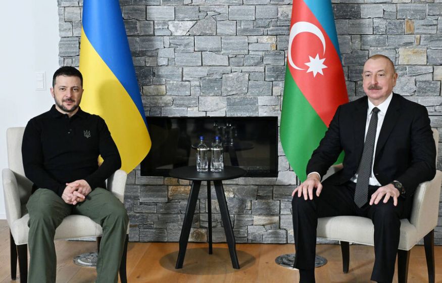 Алиев продолжает подмасливать киевский режим. $1 млн на свет для нацистов