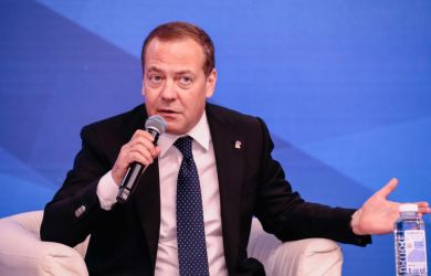 Европейские «петушки» выпрашивают у Трампа Гренландию: Медведев высказался о встрече в Давосе