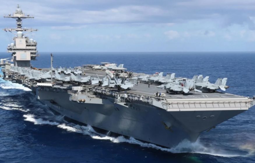 США ведут на Ближний Восток свой самый большой боевой корабль