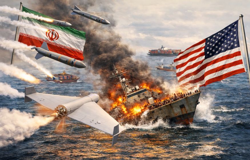 Иран «выключил» 5-й флот США: Одержана лёгкая победа. Трамп терпит позор