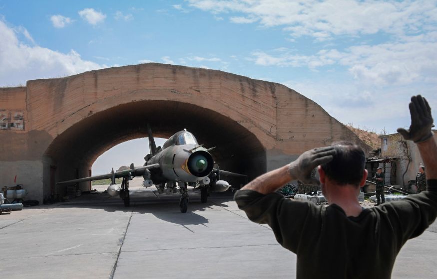 Ракетный удар из Ирака по Сирии