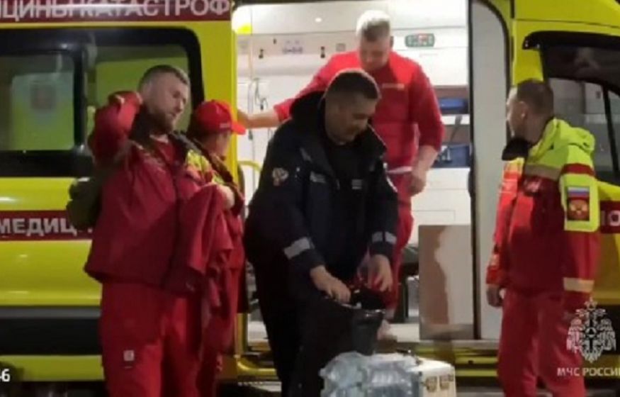 Самолет из Нижнекамска с ранеными от взрыва экстренно приземлился в Москве