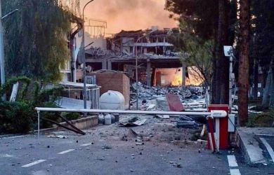 Бомбы по больницам Тегерана: ужасные кадры из Ирана