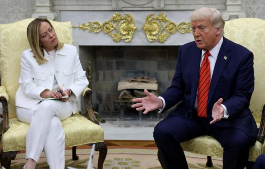 «Президент Трамп должен сбавить тон»: жёсткая перепалка Мелони с главой Белого дома