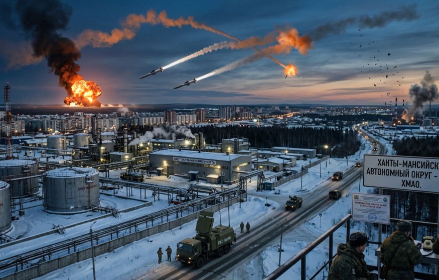 Украина впервые ударила на 2000 км!? Ракетная тревога в ХМАО и ещё 9 регионах — 289 дронов сбито за ночь...