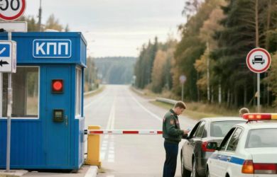 КПП «Нарва — Ивангород»: очередь сохраняется, но россияне работают без задержек