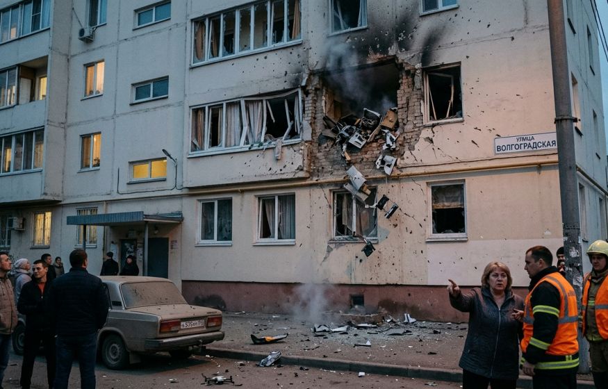 Украинский дрон долетел до Оренбурга. Ударил по многоэтажке? Что прокомментировал губернатор? 