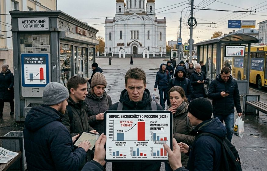 Ограничения страшнее ковида! КРОС назвал главные страхи россиян в 2026 году