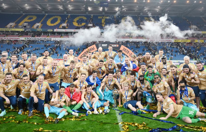 34-й чемпионат России по футболу завершен. «Зенит» снова чемпион?