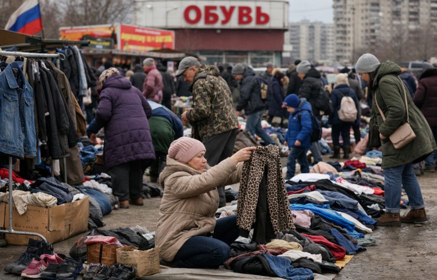 Россияне массово экономят уже и на одежде: рынок уходит в секонд-хенды и дешевые покупки... В чем же дело то?
