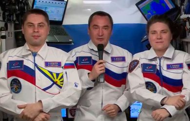 Поздравление с Днем Флага прозвучало из космоса. Подробности