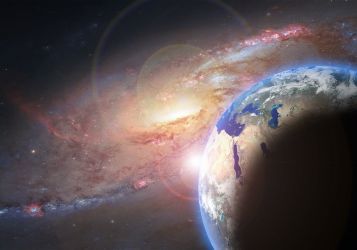 Астероиды почти лишили древнюю Землю атмосферы