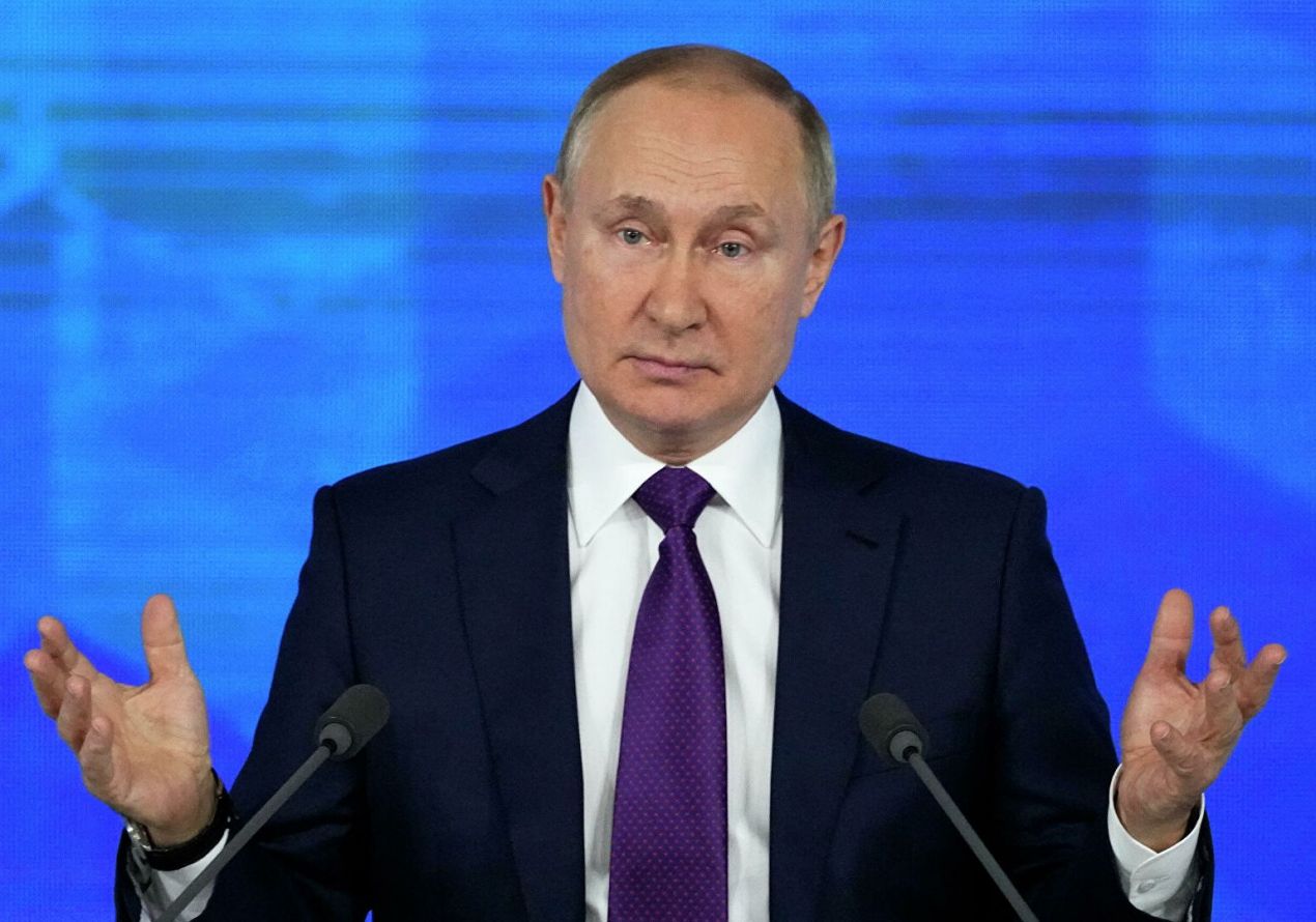«При чем здесь "Газпром"? Путин назвал виновниками газового кризиса в Европе США и Украину