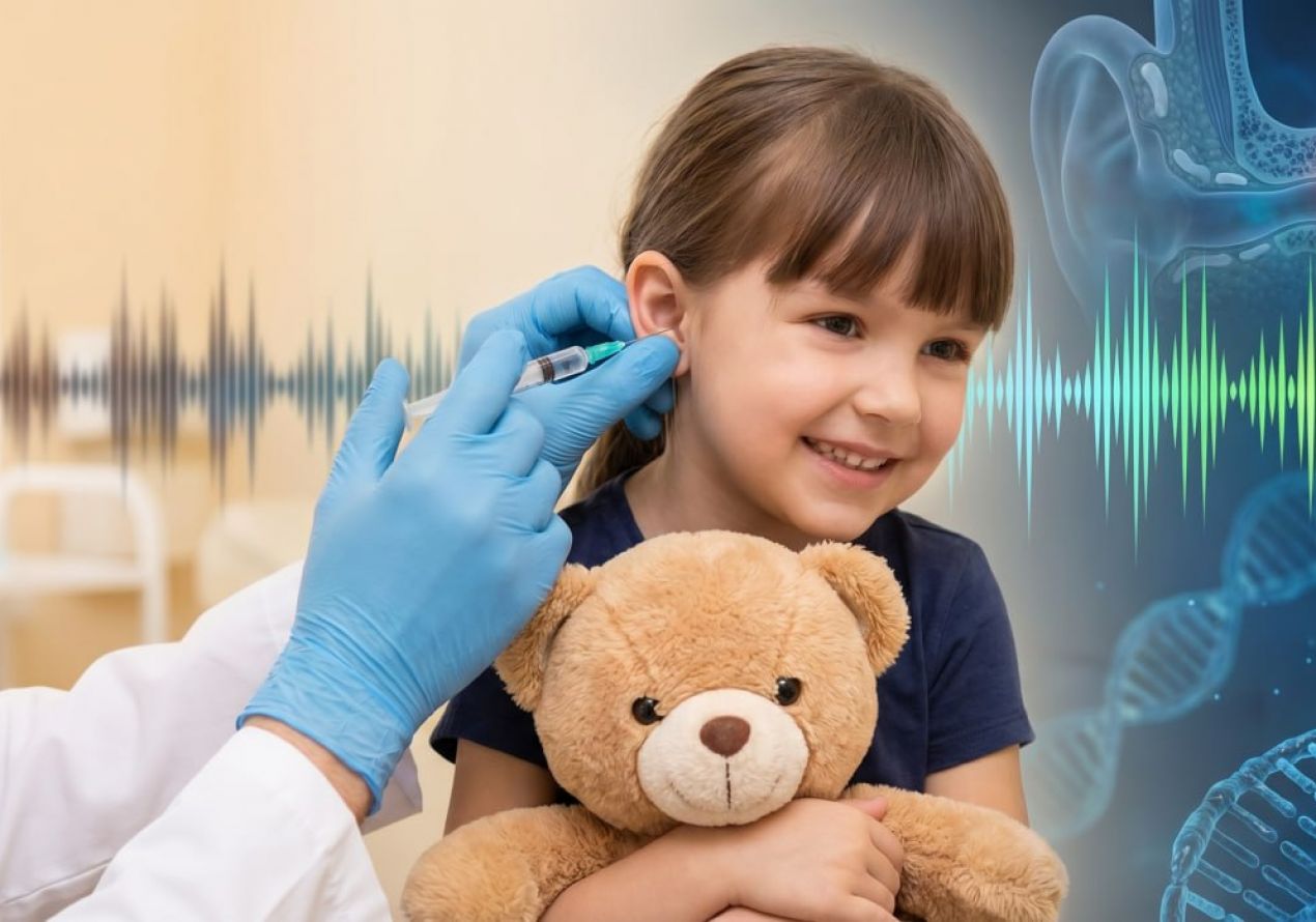 Один укол вернул слух глухим детям: первая успешная генная терапия врождённой глухоты