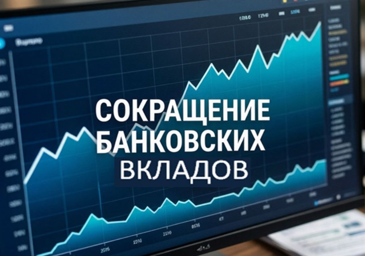 Средства россиян на вкладах сократились впервые за 3,5 года