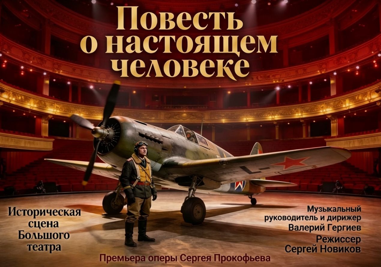Премьера оперы "Повесть о настоящем человеке" в Большом театре