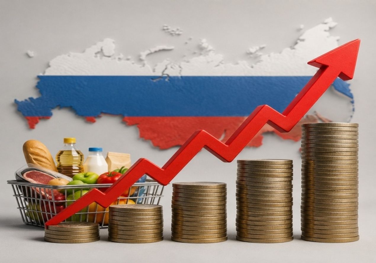 Прогноз инфляции в Российской Федерации на 2026 год повышен до 5,2%
