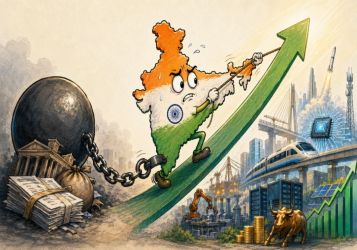 Индия растет быстрее рейтинга, несмотря на высокую долговую нагрузку