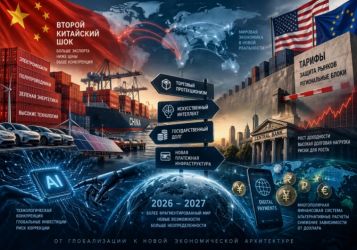«Второй китайский шок» и новая мировая экономическая архитектура: прогноз до конца 2027 года