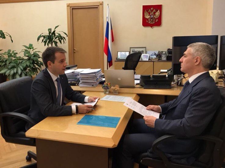 Глава Республики Карелия встретился с Министром связи и массовых коммуникаций РФ