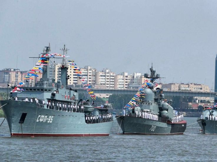 День создания Каспийской флотилии празднуют моряки-каспийцы 