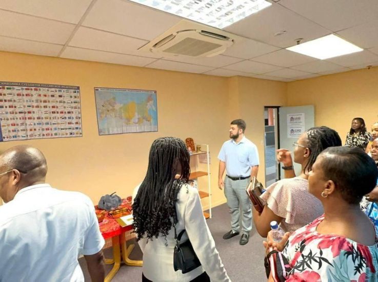 В Национальной библиотеке Намибии прошла лекция о природе и культуре России