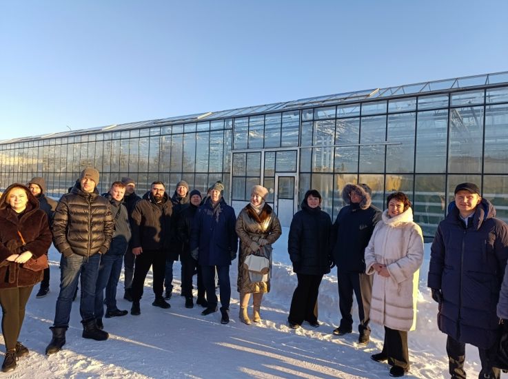 Предприятия Вологодской области посетили СХПК Комбинат "Тепличный" (г. Вологда) 