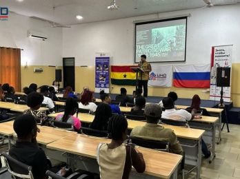 Африканцы написали «Диктант Победы» в Русских домах Центра народной дипломатии