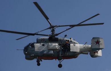 Украина сообщила о первом уничтожении российского вертолета Ка-27 в Крыму