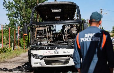 «Радуются как вампиры»: Подоляка о терактах ВСУ на наших дорогах. Враг перешёл к охоте на мирных россиян