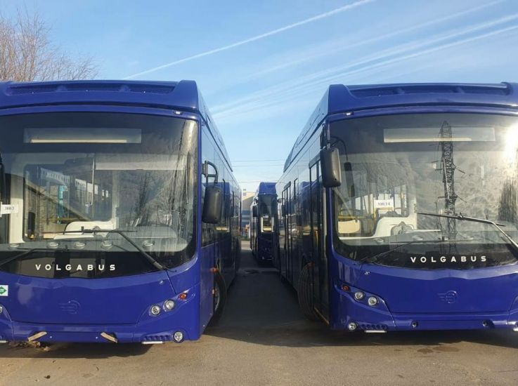 В Астрахань поступила первая партия автобусов большого класса в рамках нацпроекта БКД