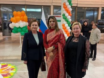 Президент ТПП Вологодской области Галина Телегина участвовала в праздновании Дня Республики Индии