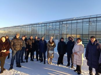 Предприятия Вологодской области посетили СХПК Комбинат "Тепличный" (г. Вологда)